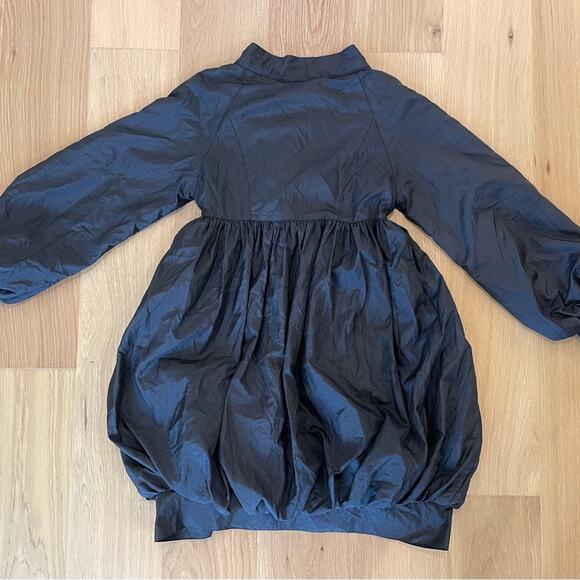 Anthropology | RYU Black All Weather Smocked Jacket Small - Picture 8 of 11